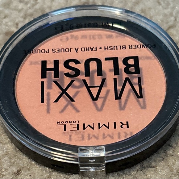 Rimmel Maxi Blush Powder Blush, 001 Third Base. Lightweight, Long Lasting, New - Picture 4 of 12